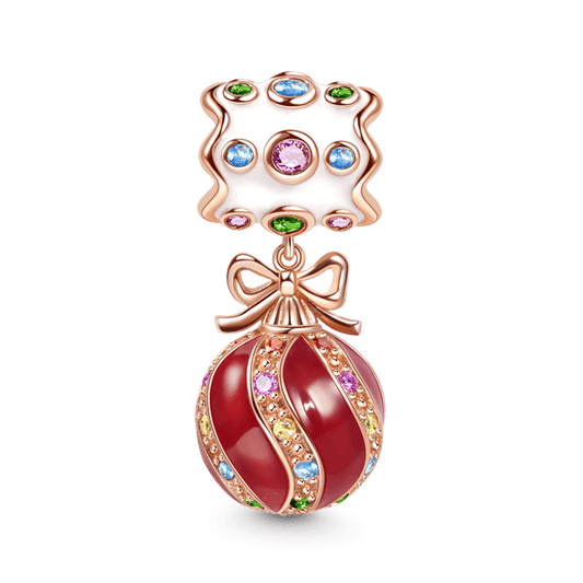 Gnoce "Merry Christmas" Christmas Colorful Decorating Ball Charm Pendant Locket for Bracelet/Necklace_1