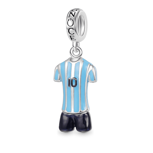 Gnoce Football Star Jerseys Pendant Dangle Charm_1