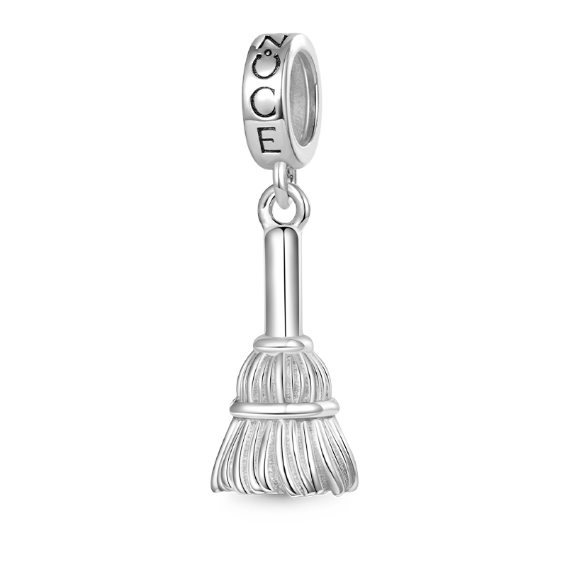 Gnoce Witch Broomstick Pendant Dangle Charm_1