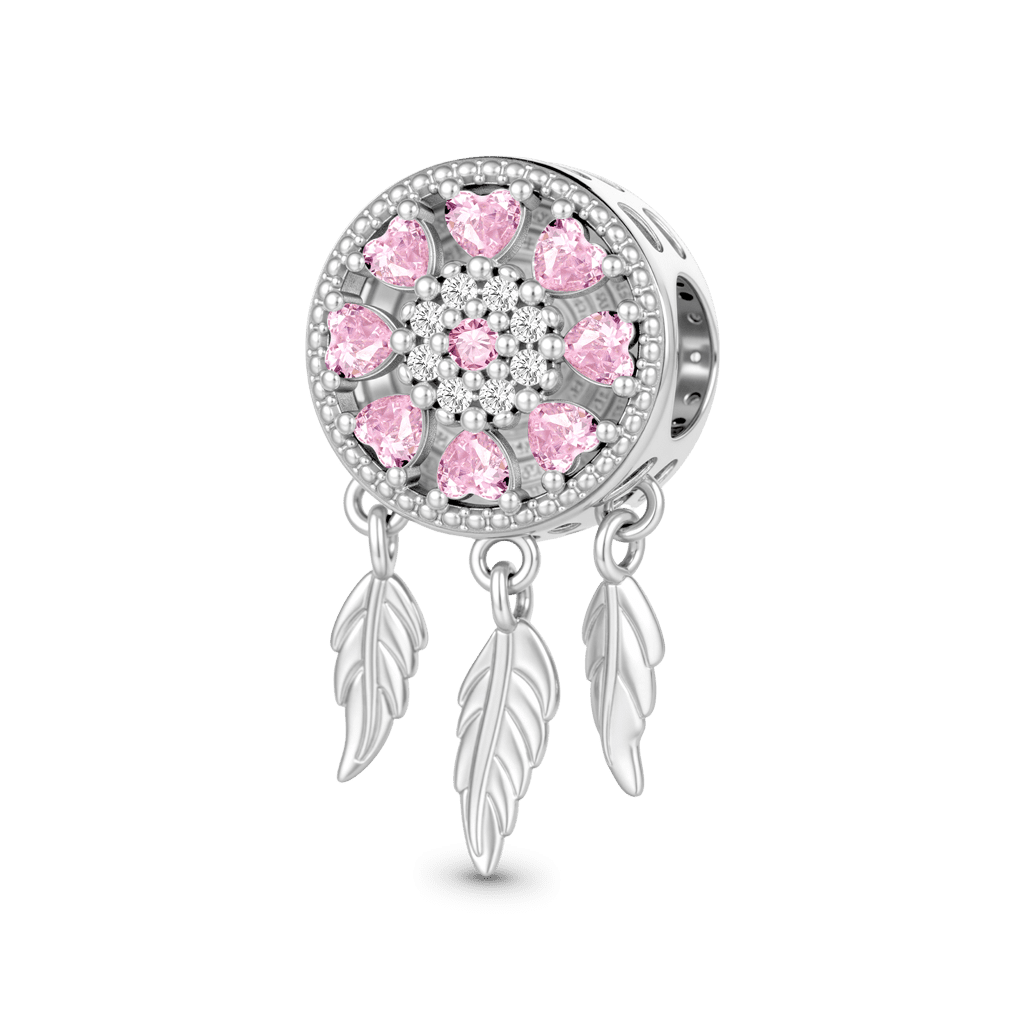 Gnoce Dreamcatcher Charm Platinum-plated Silver Blend_1