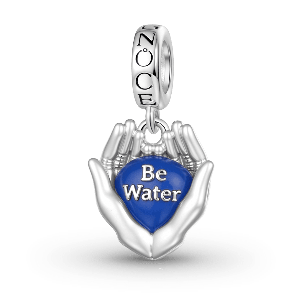 Gnoce Cupping Water Charm Platinum-plated Silver Blend_1